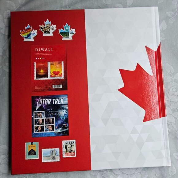 2017 - The Collection of Canada's Stamps Book - Without Stamps - Picture 5 of 6